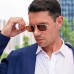BaoGeLong Rectangle Sunglasses – Sleek Unisex Design, UV400 Lens Protection, Comfortable Fit for Daily Adventures